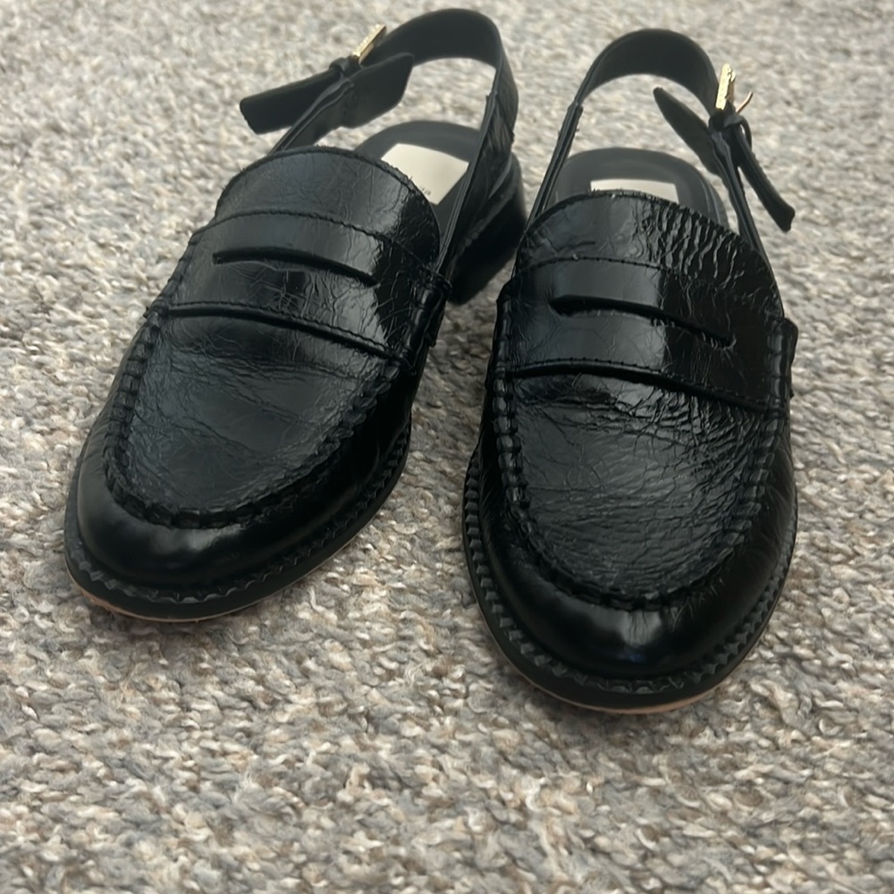 Dolce Vita Black Slingback Flats - Picture 3 of 6